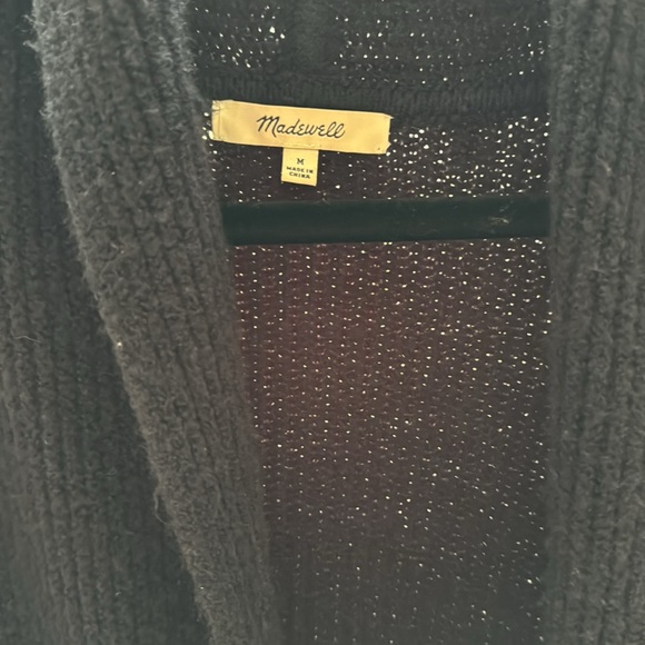 Madewell Cardigan Jacket in Navy - Picture 3 of 5